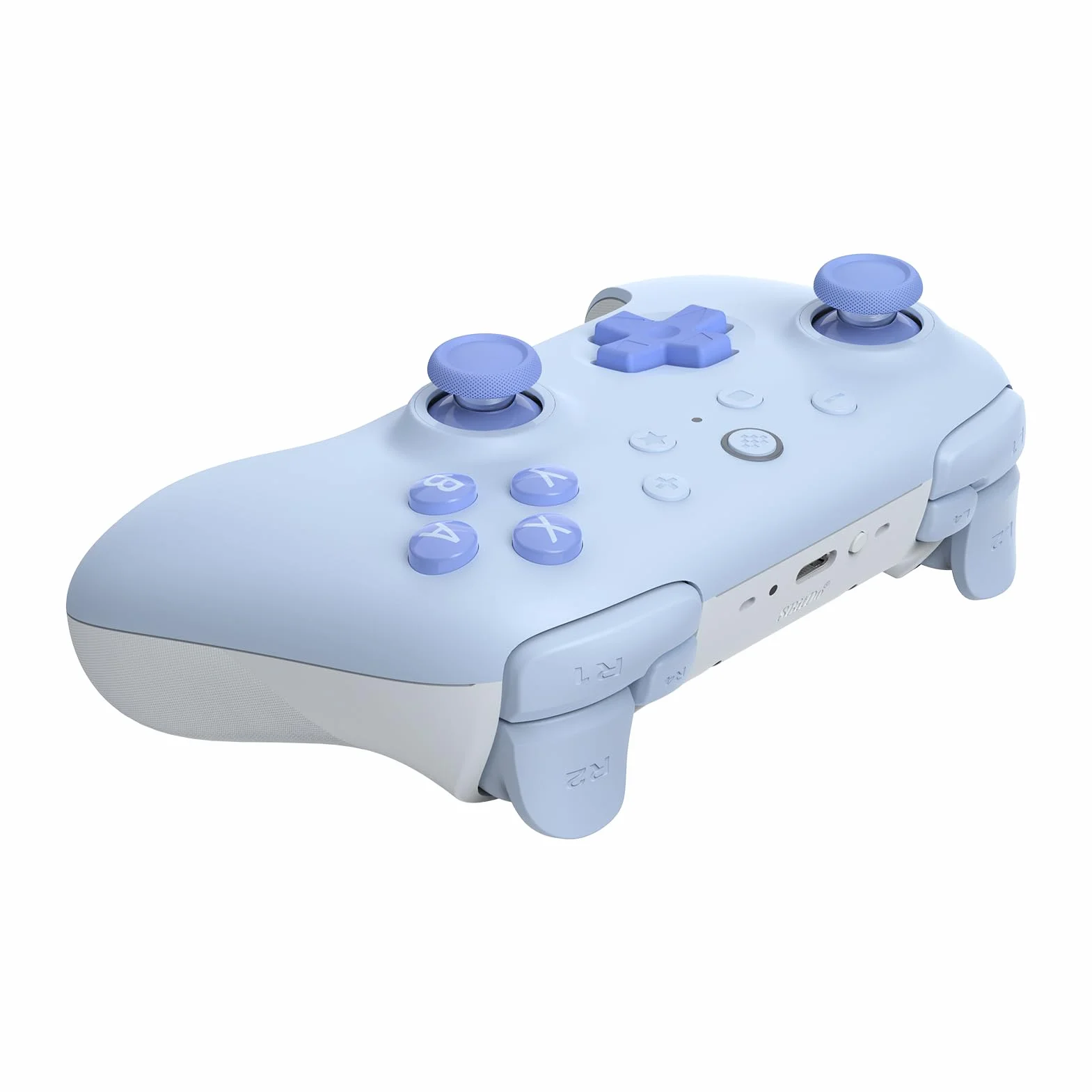 8BitDo Ultimate 2C kontroler Bluetooth bezprzewodowy do przełącznika, 6-osiowa kontrola ruchu, wibracje Rumble, D-Pad, joysticki Halla (niebieski)