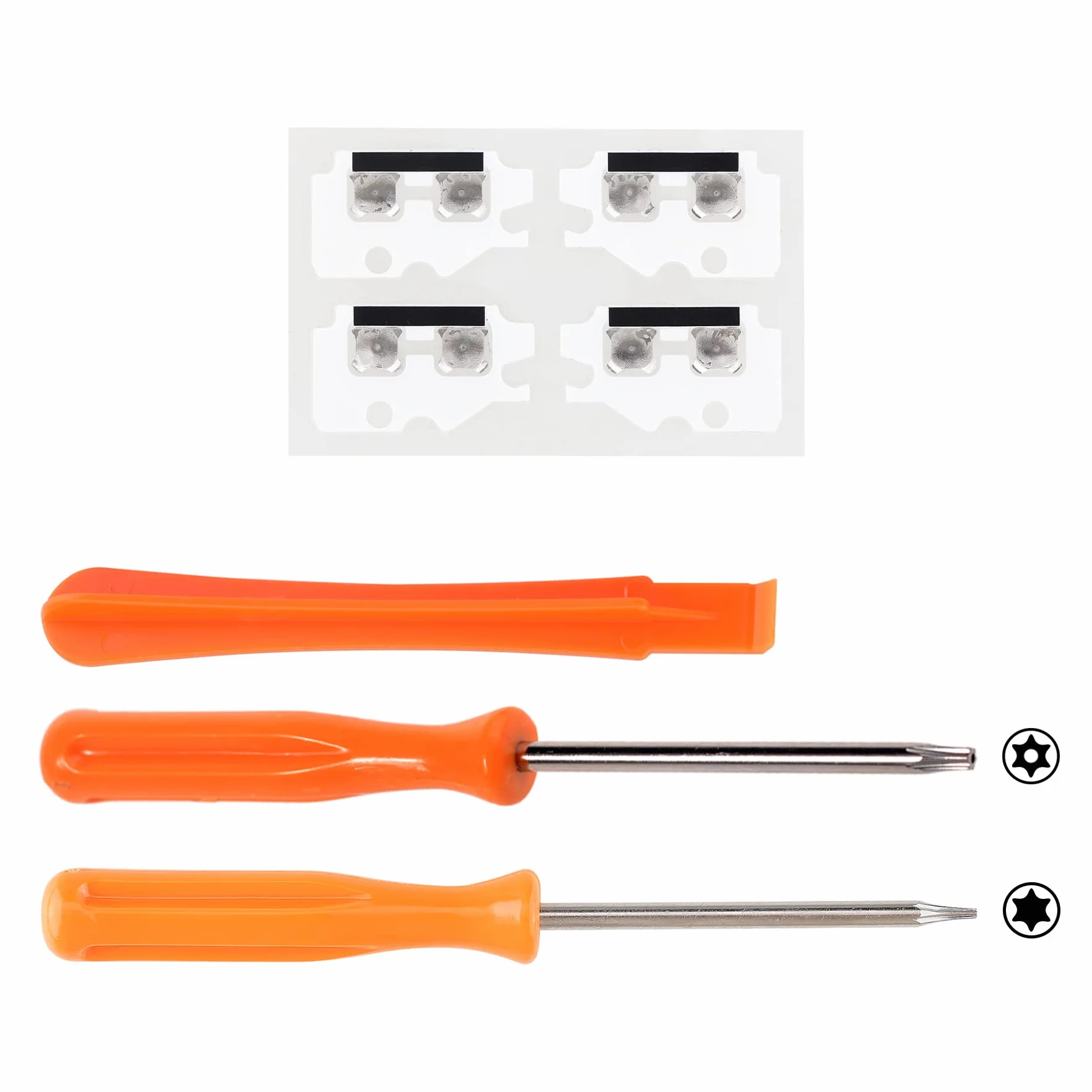 eXtremeRate Back Paddle Enhancement Metal Paddle Kits dla Xbox Elite Series 2, Elite Series 2 Core Controller (Model 1797) - Zwiększa Nacisk Lyżek Tylnych - Łopatki Nie są Dołączone