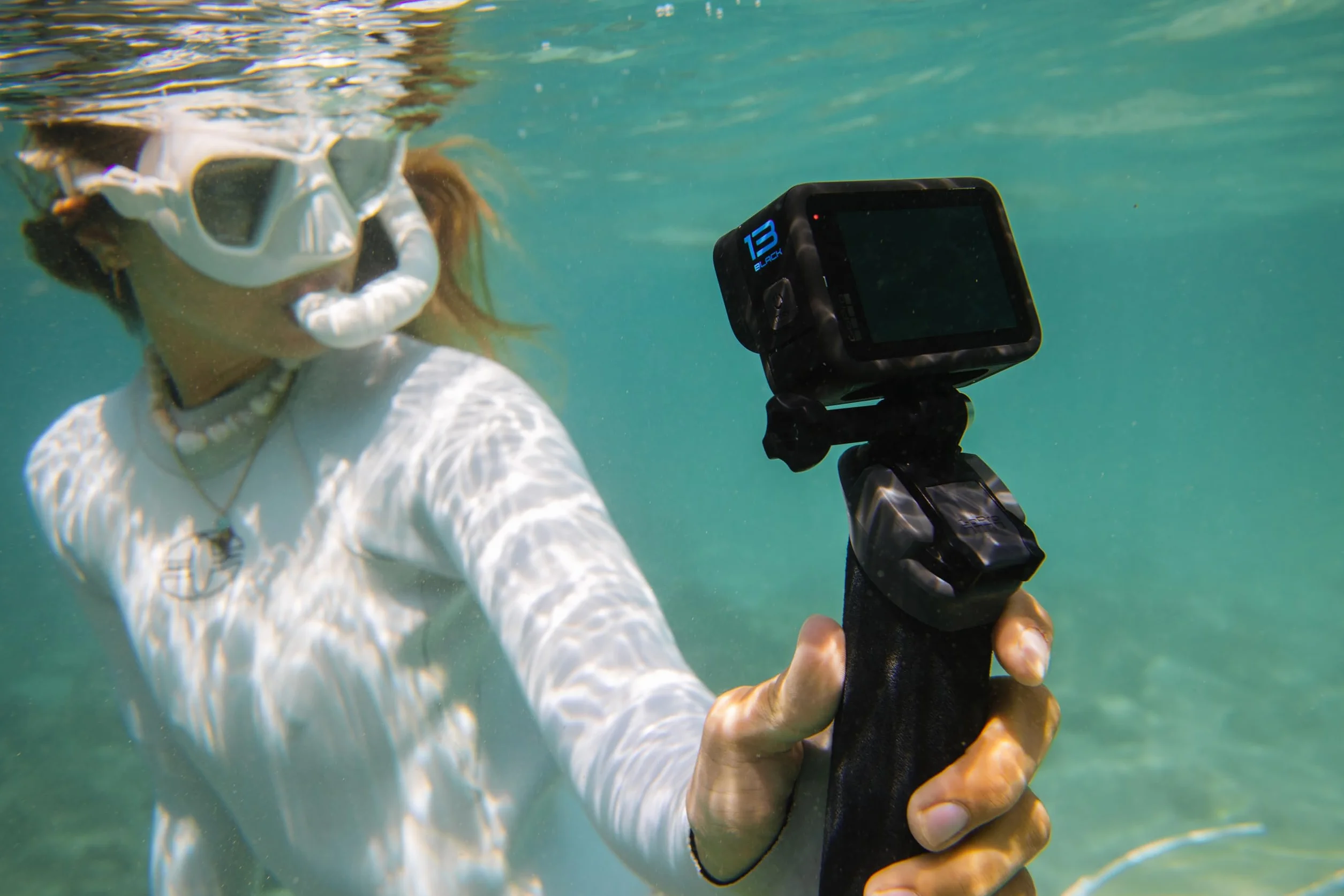 GoPro HERO13 Black – wodoodporna kamera akcji z wideo 5.3K60, zdjęciami 27 MP + kompatybilność z obiektywami z serii HB