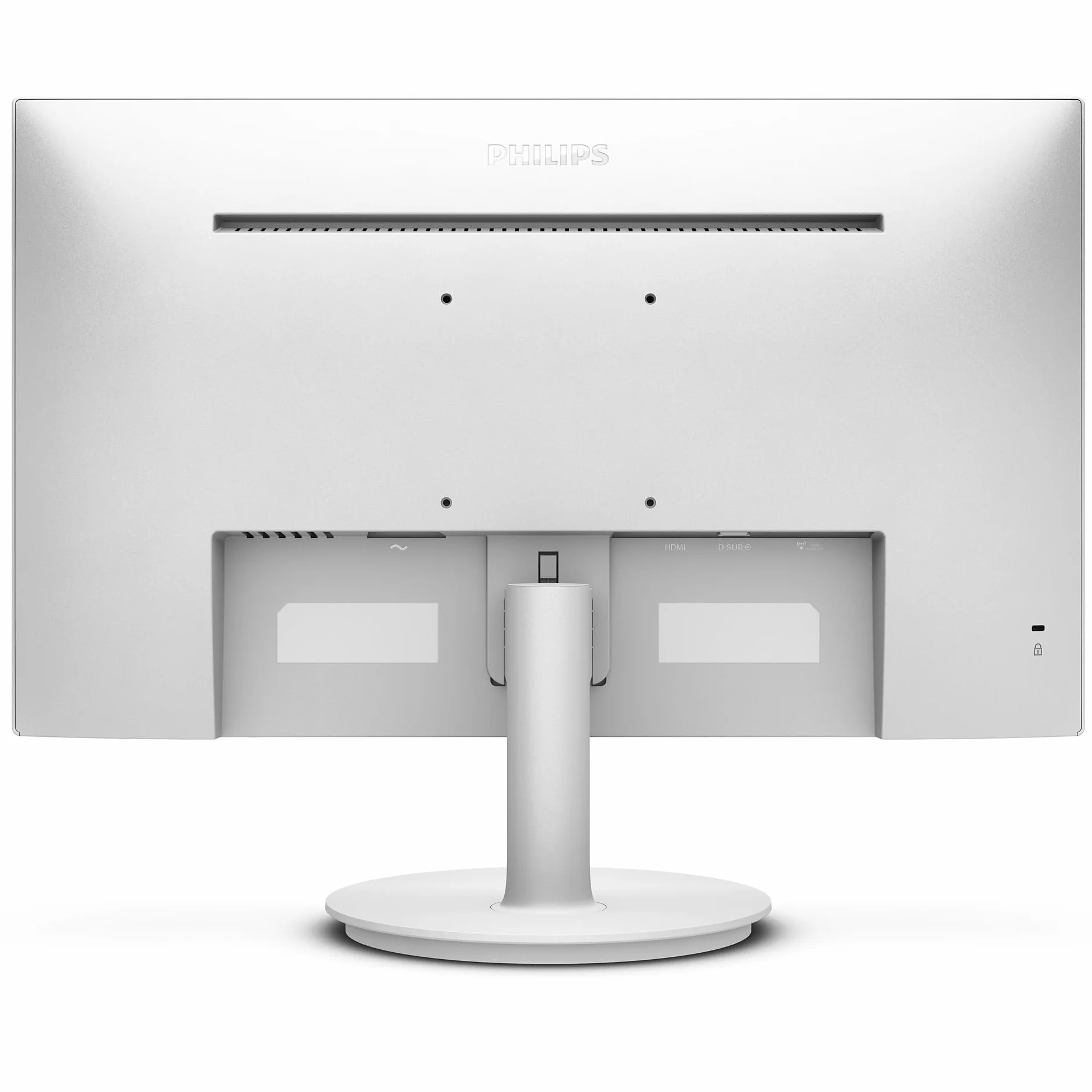 PHILIPS 241V8AW Monitor 24" FHD z wbudowanymi głośnikami (1920 x 1080, 75 Hz, VGA, HDMI), biały