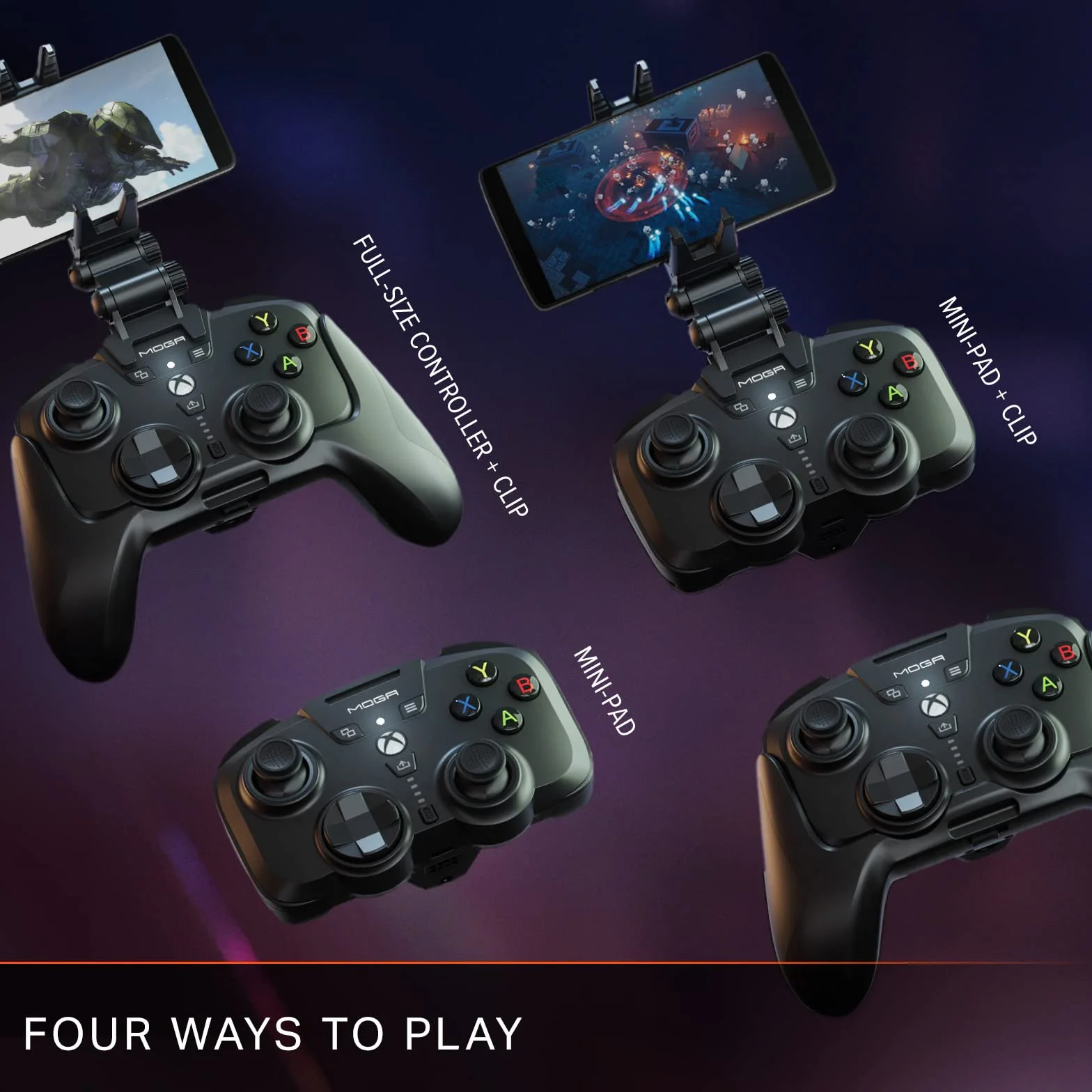 Wieloplatformowy kontroler bezprzewodowy MOGA XP-ULTRA do urządzeń mobilnych, komputerów PC i konsoli Xbox Series X|S