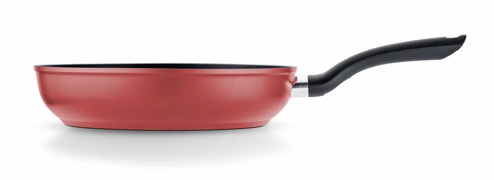 Fissler Cenit Red patelnia do smażenia (Ø 28 cm) z powłoką aluminiową, nieprzywierająca, wysoka krawędź – indukcyjna