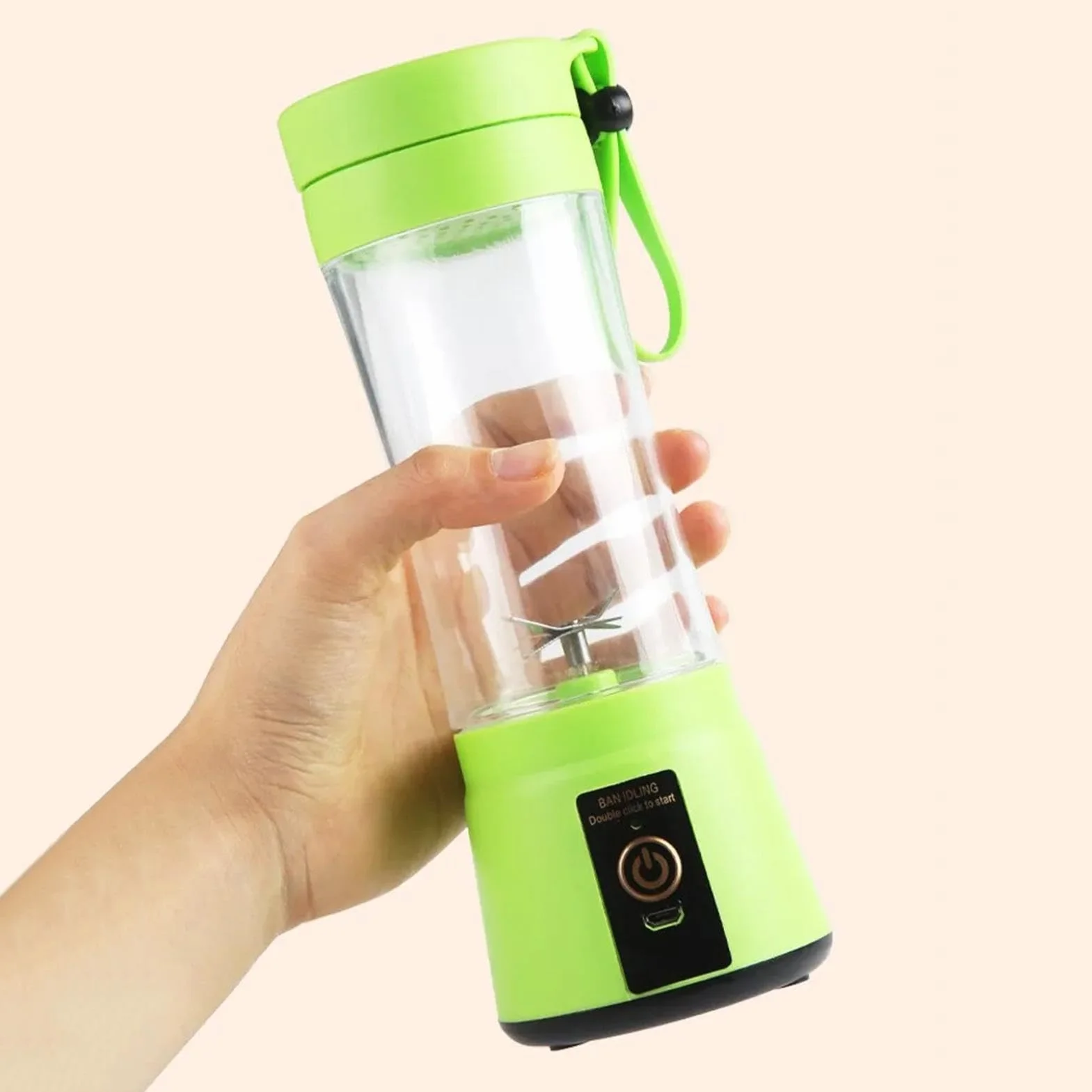 Bezprzewodowa wyciskarka owoców 400 ml blender kubek do sokowirówki