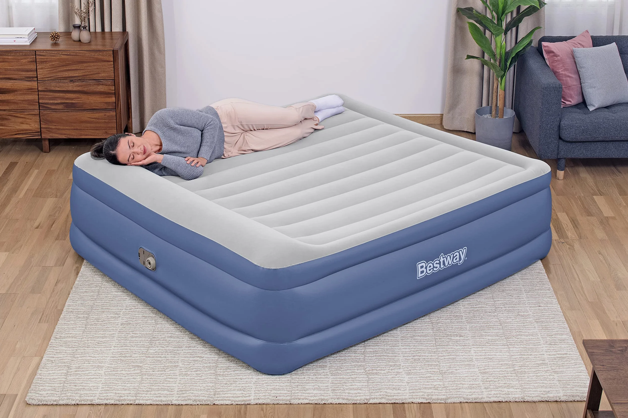 Dmuchane łóżko Bestway 203 x 193 x 56 cm