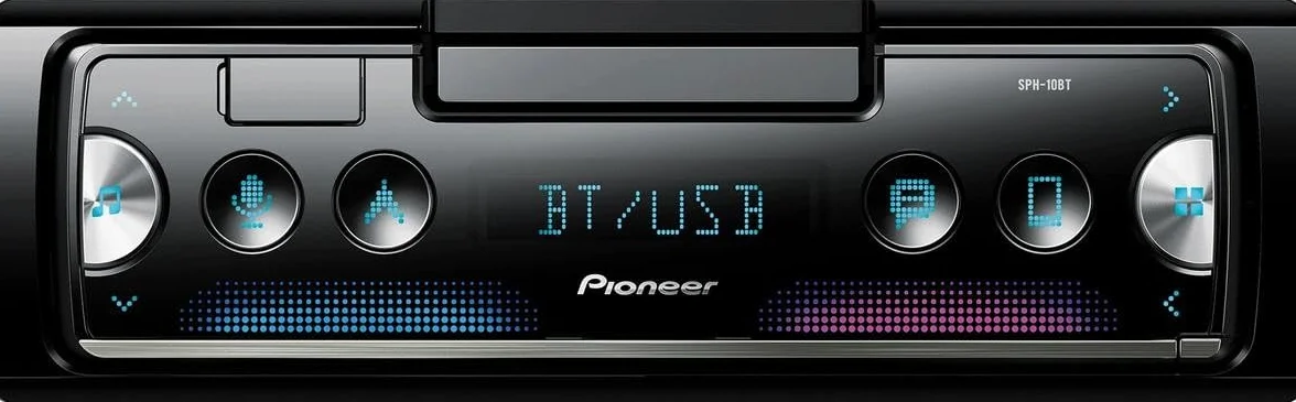 Pioneer Odbiornik nowej generacji do smartfonów SPH-10BT, 1-DIN, z Bluetooth, USB i Spotify, łączy się z iPhonem i Androidem