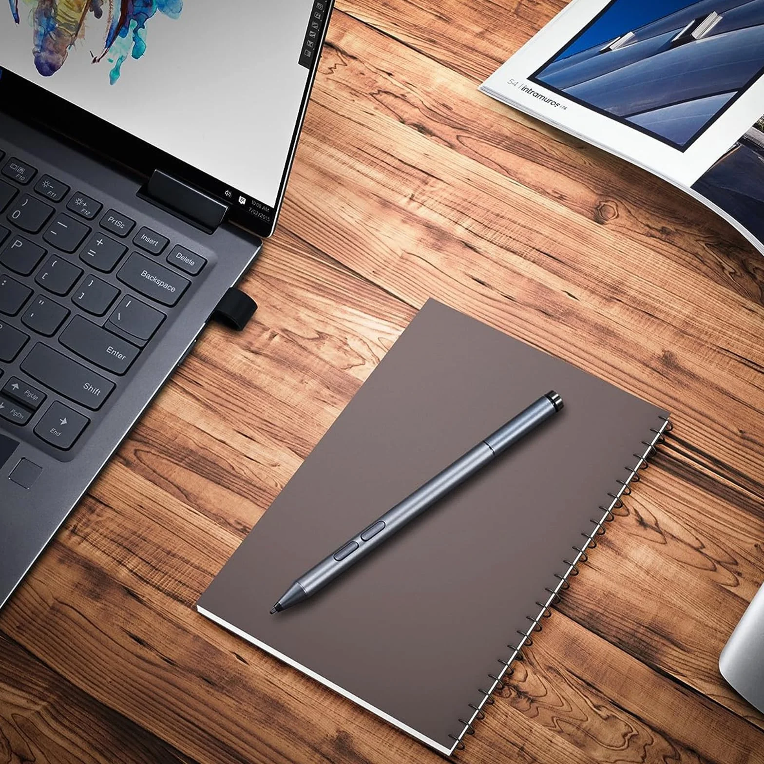 Active Pen 2 GX80N07825 kompatybilne z Lenovo Active Pen 2, czułość nacisku 4096, niestandardowe przyciski skrótów, do ThinkPad X1 Tablet Gen 2, Miix 720, 510, 520, Yoga 720, 920