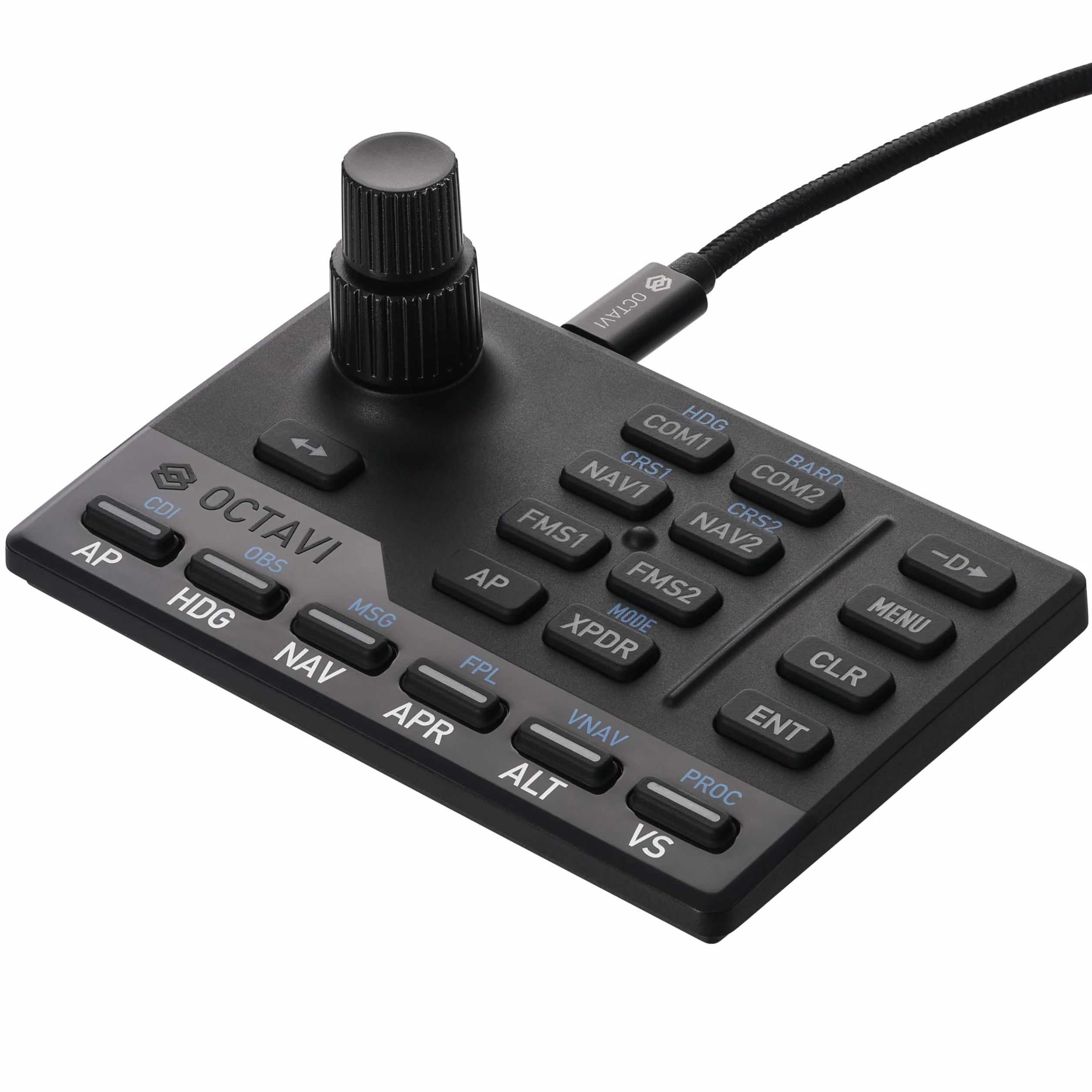 OCTAVI IFR-1 Kompaktowy kokpit All-in-One Made in Germany do COM NAV FMS autopilota XPDR symulacji lotu