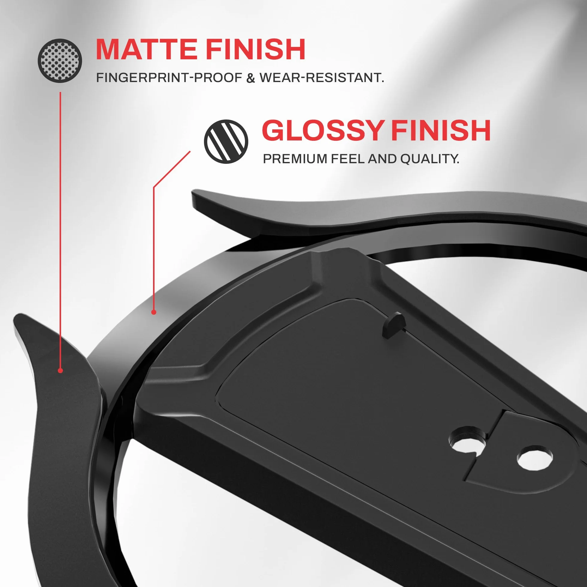 PlayVital Podstawka do PS5/Slim/Pro Standard Console Disc & Digital, Stojak Pionowy Czarny