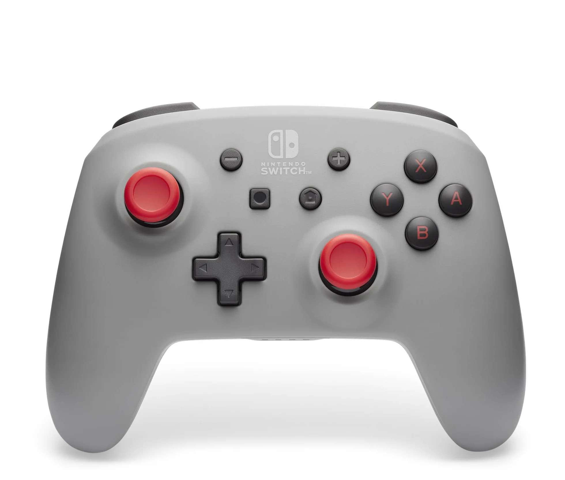 Kontroler bezprzewodowy PowerA do Nintendo Switch - Szary Retro, Switch - model OLED, Switch Lite, Gamepad, kontroler do gier, kontroler Bluetooth, sterowanie ruchem, oficjalna licencja