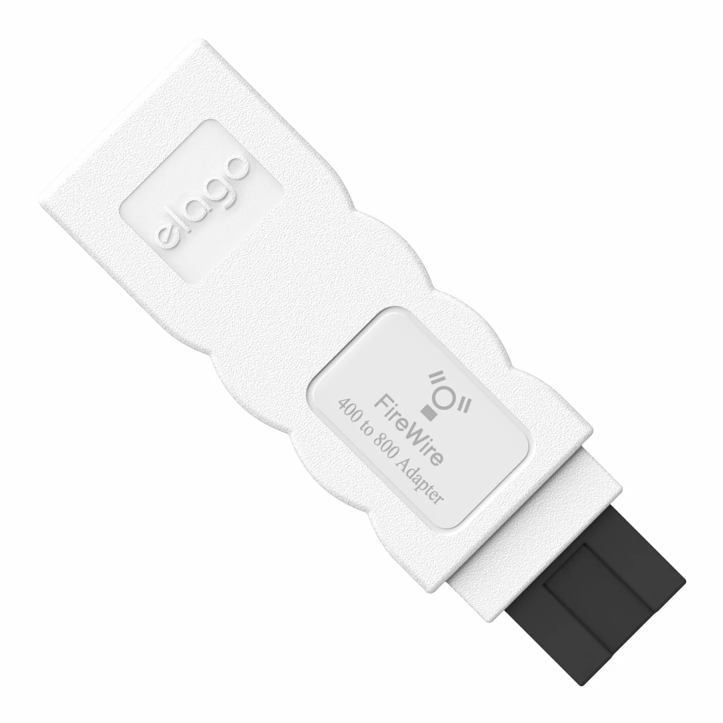 elago Adapter FireWire 400 do 800 kompatybilny z Mac Pro, MacBook Pro, Mac Mini, iMac i innymi komputerami, biały