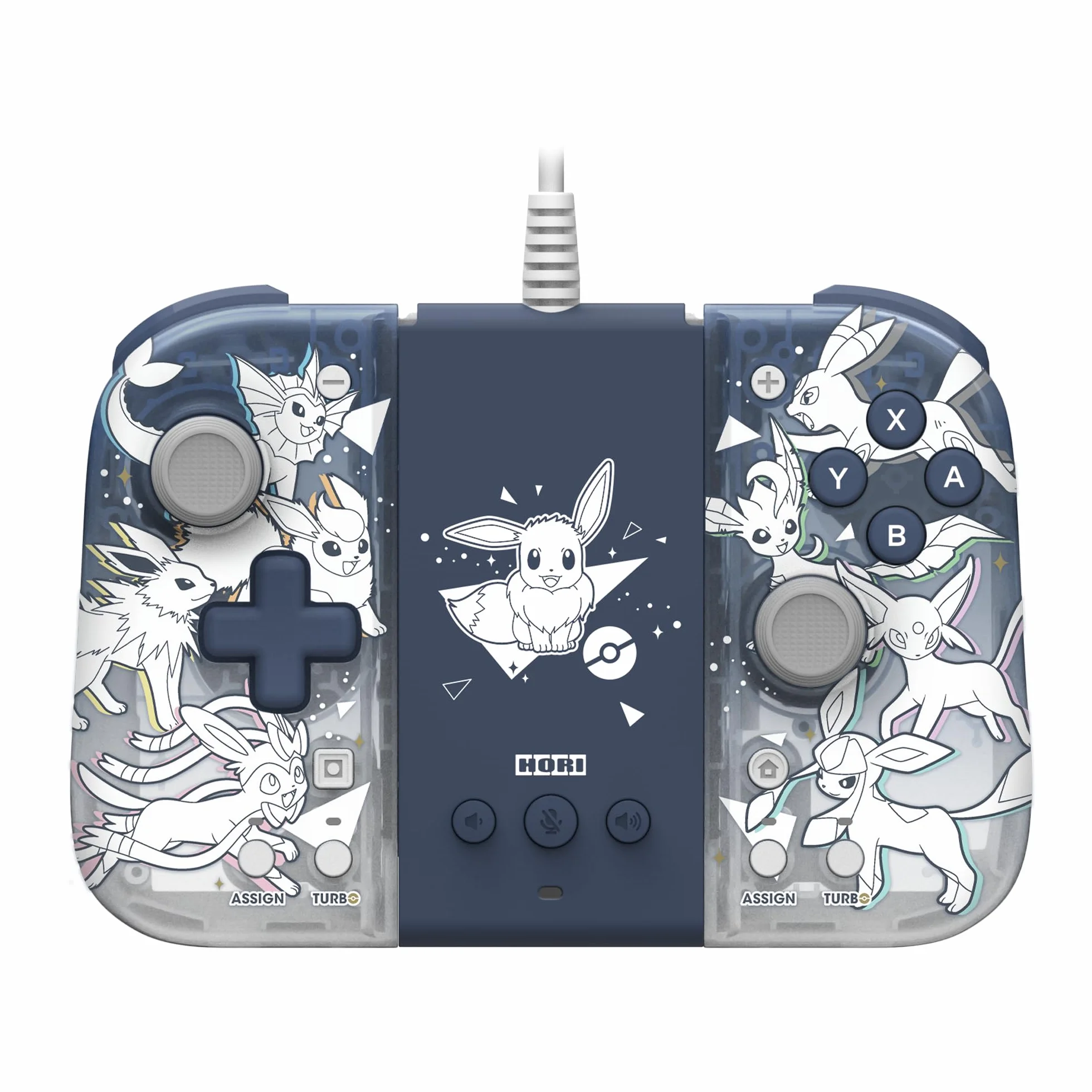 HORI Split Pad Compact Attachment Set (Eevee) for Nintendo Switch - Officially Licensed By Nintendo and The Pokémon Company International