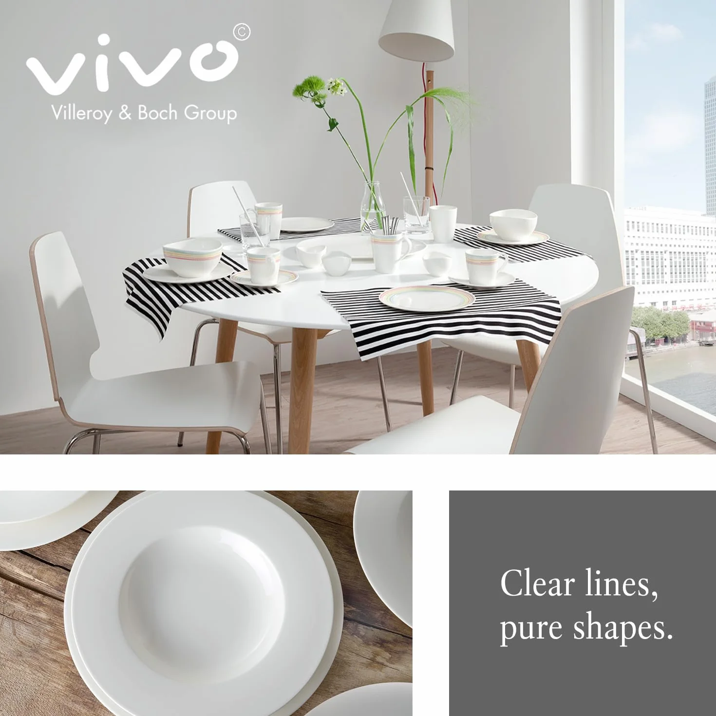 like. by Villeroy & Boch – Voice Basic, zestaw szklanek do log drinków, 4 sztuki, 397 ml, szkło kryształowe, można myć w zmywarce