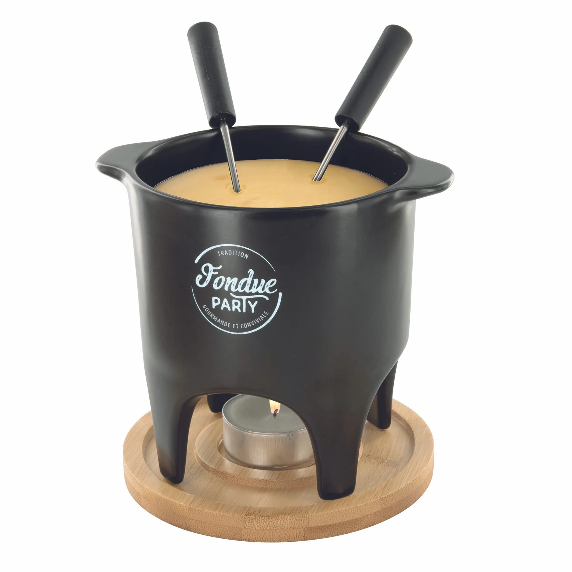 COOK CONCEPT - KC2488 - Indywidualne Fondue Lub Duo Kuchnia Specjalna Płyta Grill