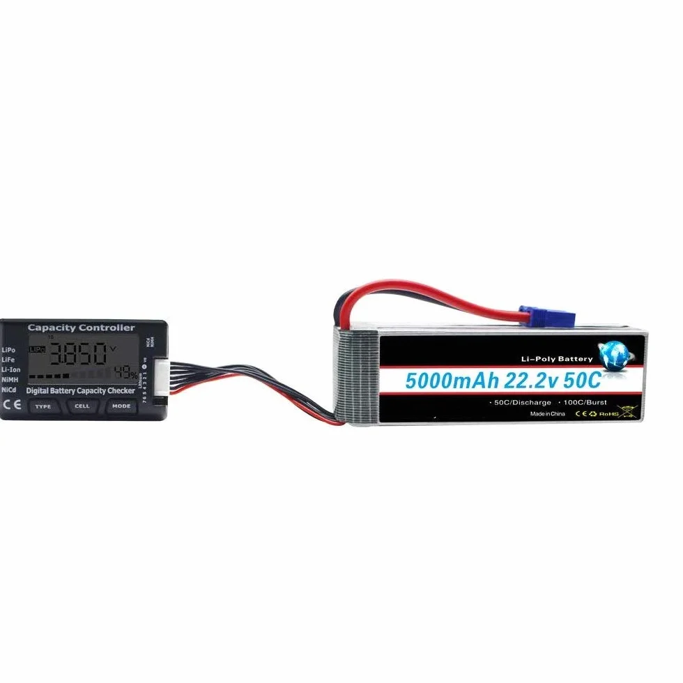 DollaTek RC CellMeter-7 Cyfrowy kontroler pojemno?ci baterii Tester dla LiPo/Life/Li-ION/NiMH/Nicd