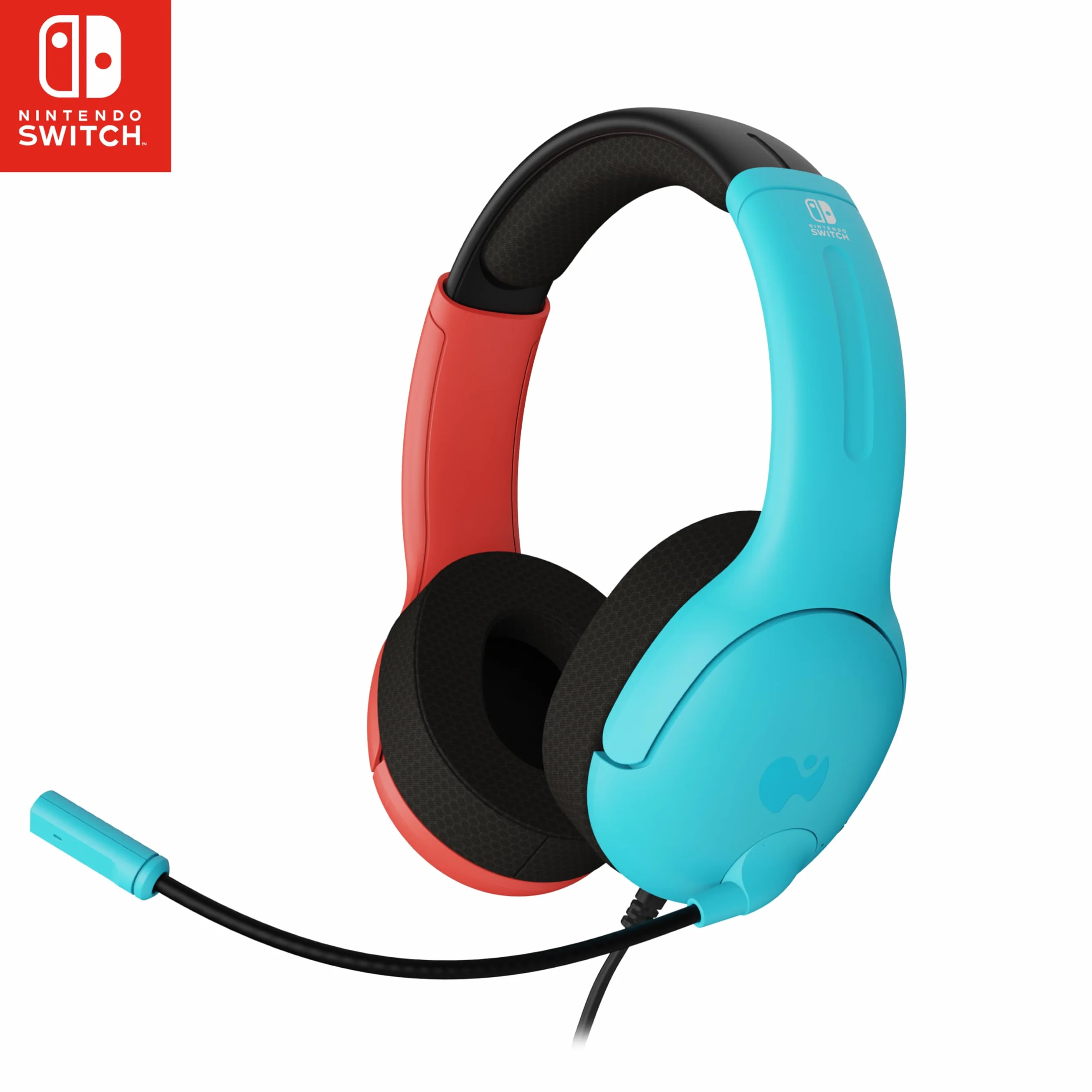 PDP Słuchawki LVL40 Stereo Na Switch Niebieski Czerwony Nintendo Switch, Wired