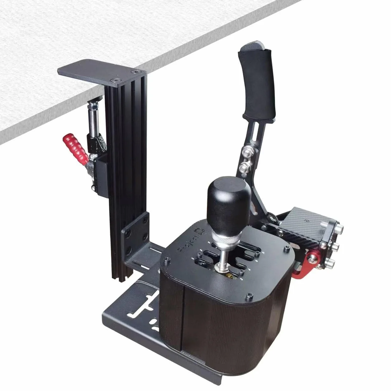 Uchwyt na biurko do wyścigu Sim Shifter Hamulec ręczny Kompatybilny Logitech G Driving Force Shifter Thrustmaster TH8A Fanatec ClubSport USB