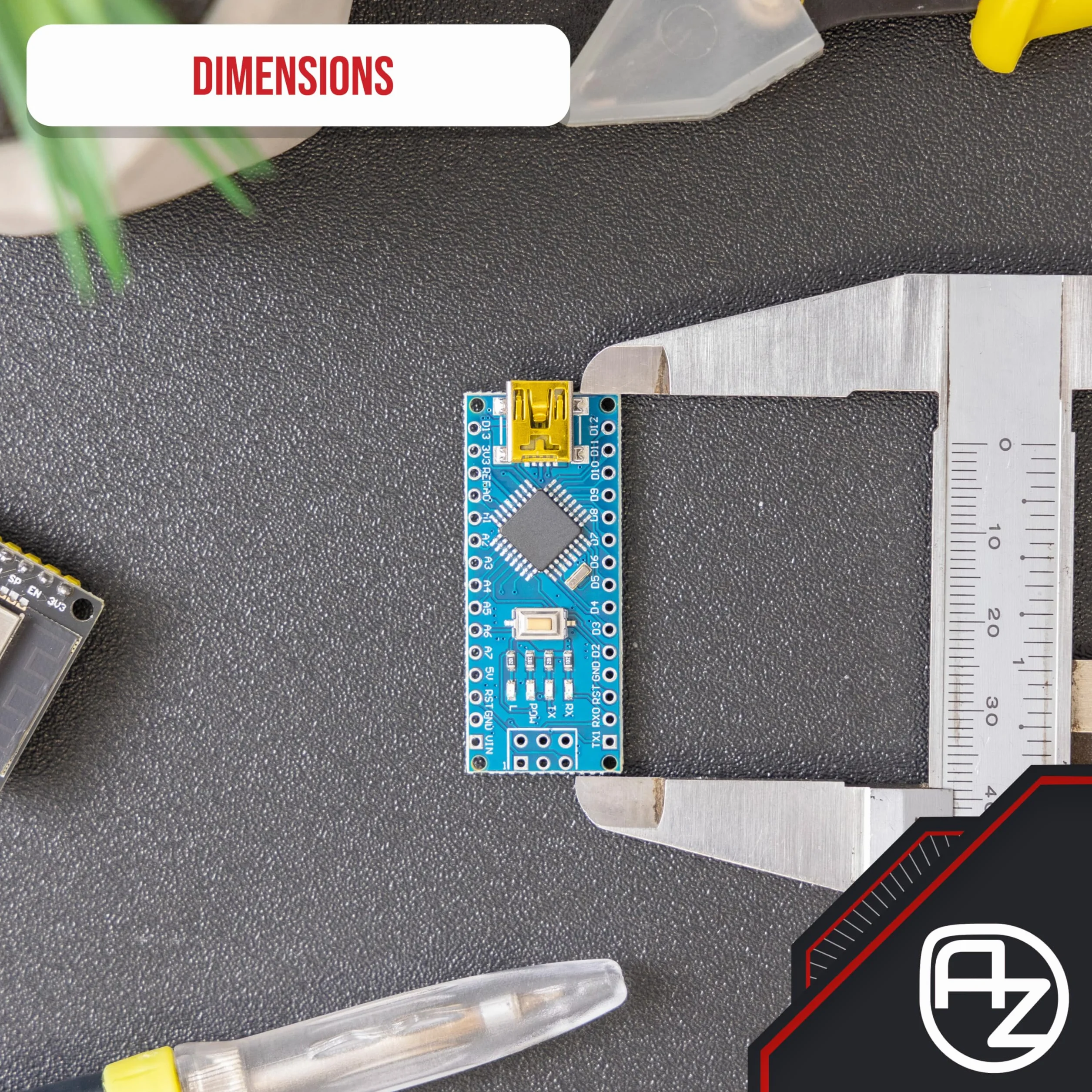 AZDelivery 3 x AZ-Nano V3-Board z Atmega328 CH340 kompatybilne z AZ-Nano V3-Board w tym E-Book!