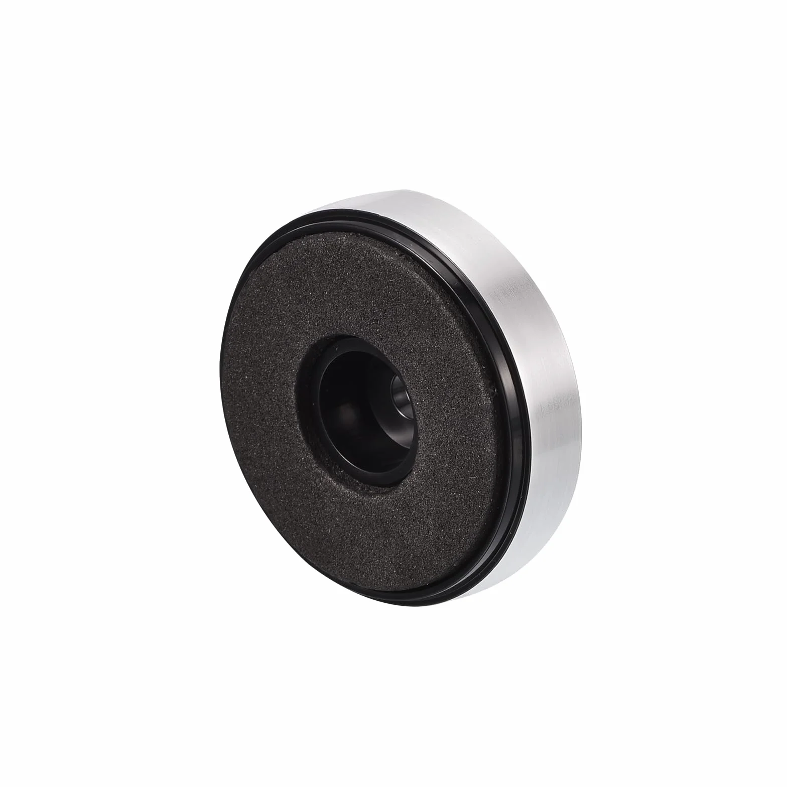 QUARKZMAN 40 mm głośnik kolce nóżki x 6 szt. wzmacniacz podkładka stopka amortyzacja uderzeń podstawka podstawka do odtwarzacza CD i głośników audio, [srebrny]