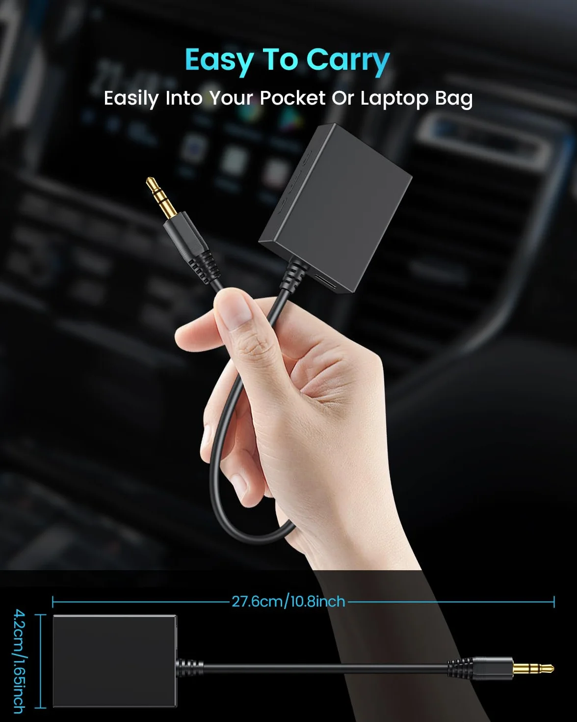 ANDTOBO USB do Aux Audio Adaptera