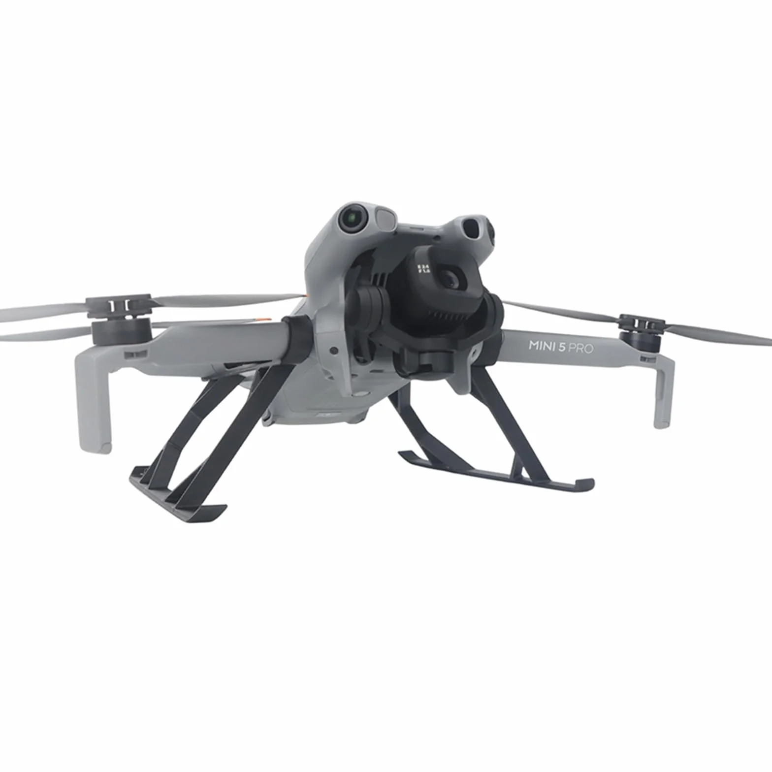 Podwozie do drona DJI Mini 5 Pro, Akcesoria, Podstawka Statyw Zwiększający Wysokość o 25 mm, Zestaw Rozszerzonych Nóg do Lądowania Kompatybilny z Uchwytem Ochronnym Drona DJI Mini 5 Pro