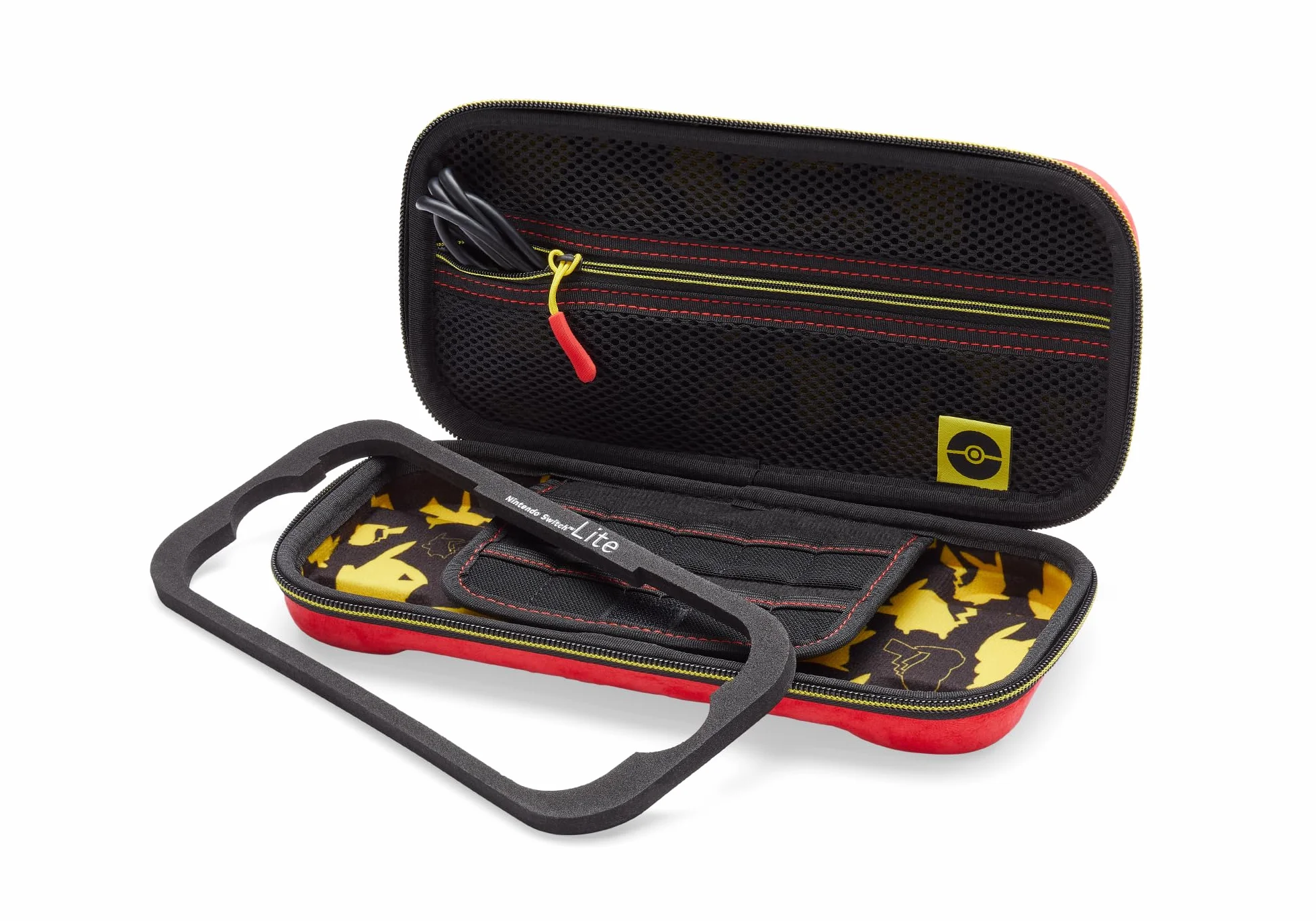 Ochronny pokrowiec PowerA Travel Pro do konsoli Nintendo Switch model OLED - Skok Pikachu, obudowa, pokrowiec na konsolę, akcesoria, pojemnik, oficjalnie licencjonowane