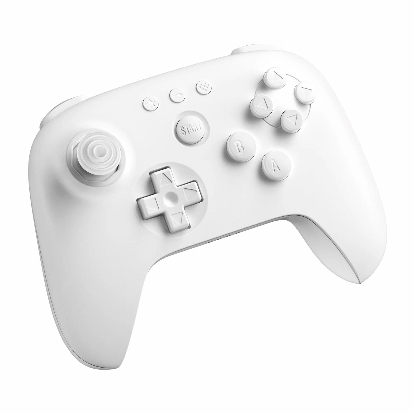 8Bitdo 64 kontroler Bluetooth do Switch, Switch 2, Windows i Android (biały)