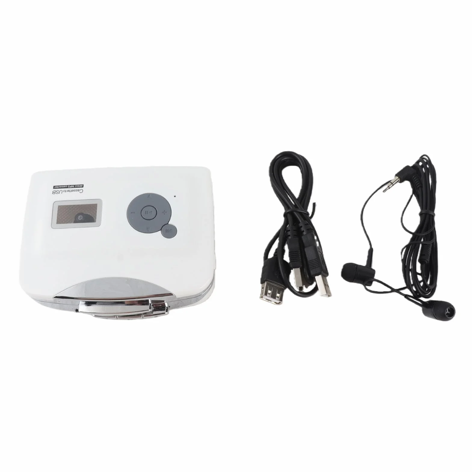 VBESTLIFE Przenośna taśma kasetowa na konwerter MP3, dysk flash USB, odtwarzacz muzyczny, konwerter taśmy na pamięć USB w formacie MP3, nie wymaga komputera