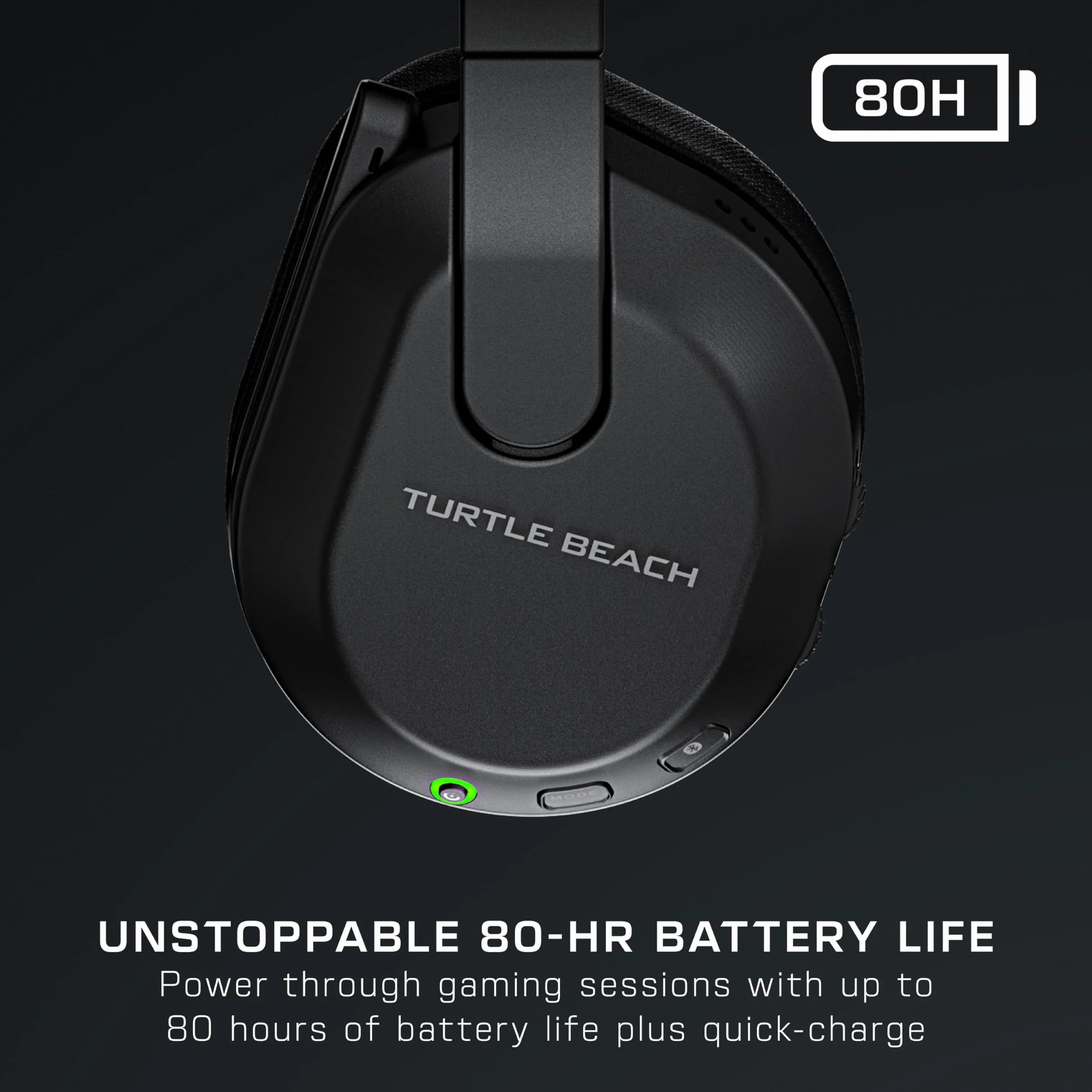 Turtle Beach Recon 600 Czarny Bezprzewodowe Słuchawki Gamingowe Xbox 80hr Bateria 50mm Bluetooth