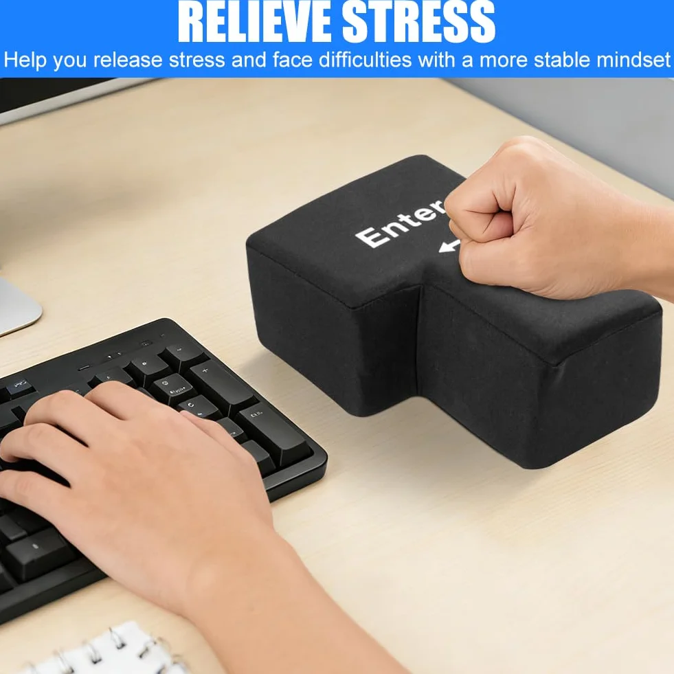 Poduszka antykompresyjna USB duża 21 x 15 x 10 cm na biurko prezent dla informatyków