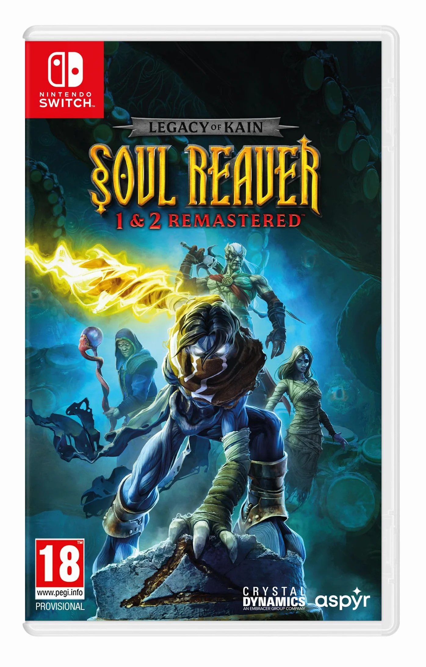 Legacy of Kain: Soul Reaver 1 & 2 Remastered - Switch