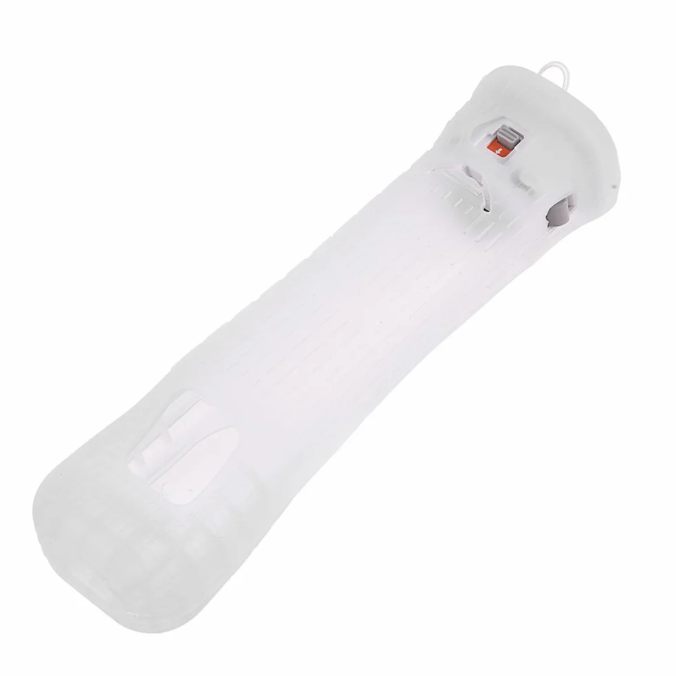 ciciglow Motion Plus Adapter do , Adapter czujnika ruchu Plus + etui, miękki silikon, Plug & Play, do zdalnego sterowania (biały)