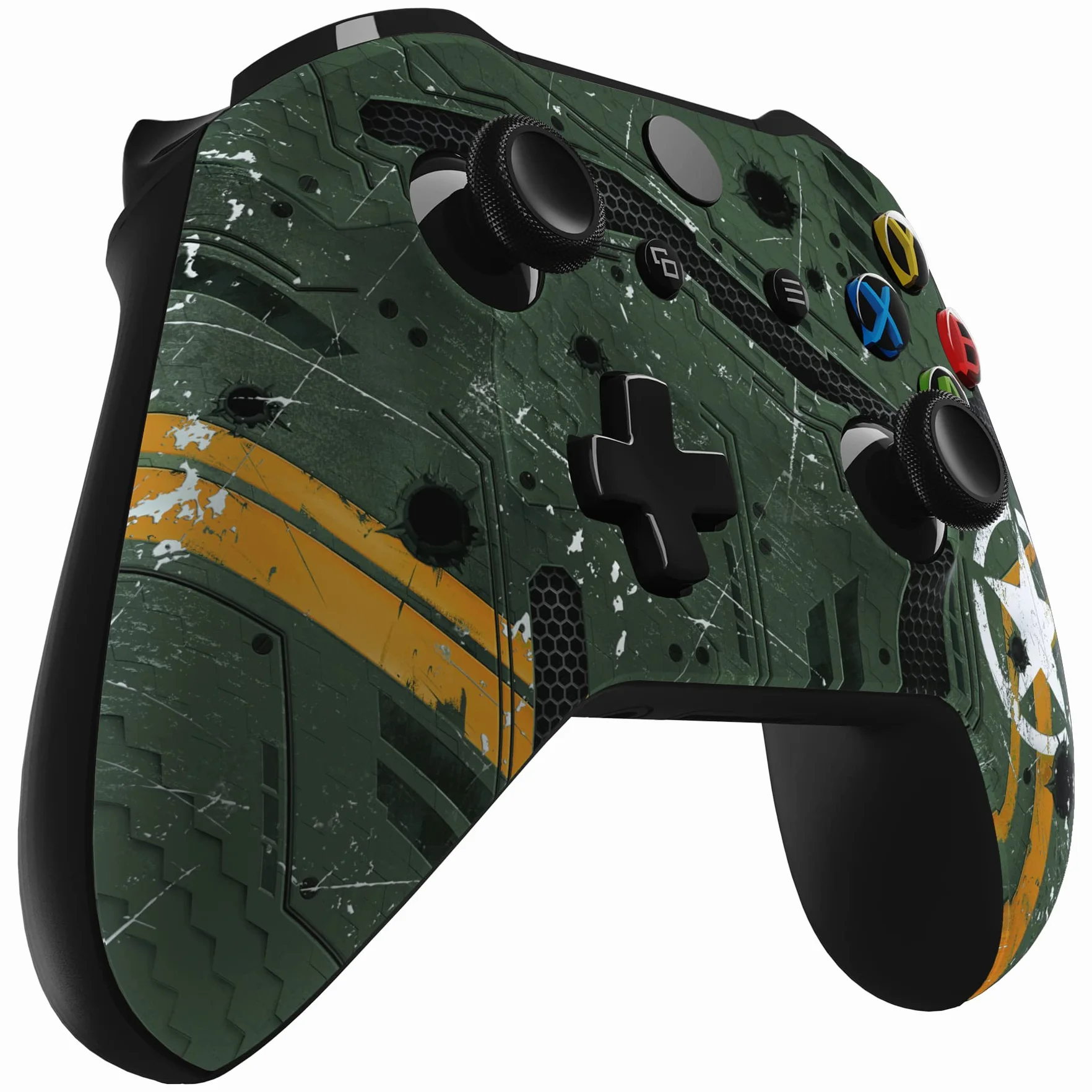 eXtremeRate Armie Miecza Przód Housing Shell Faceplate dla Xbox One S & dla Xbox One X Controller Model 1708 — Controller Nie Wchodzi W Skład Zestawu