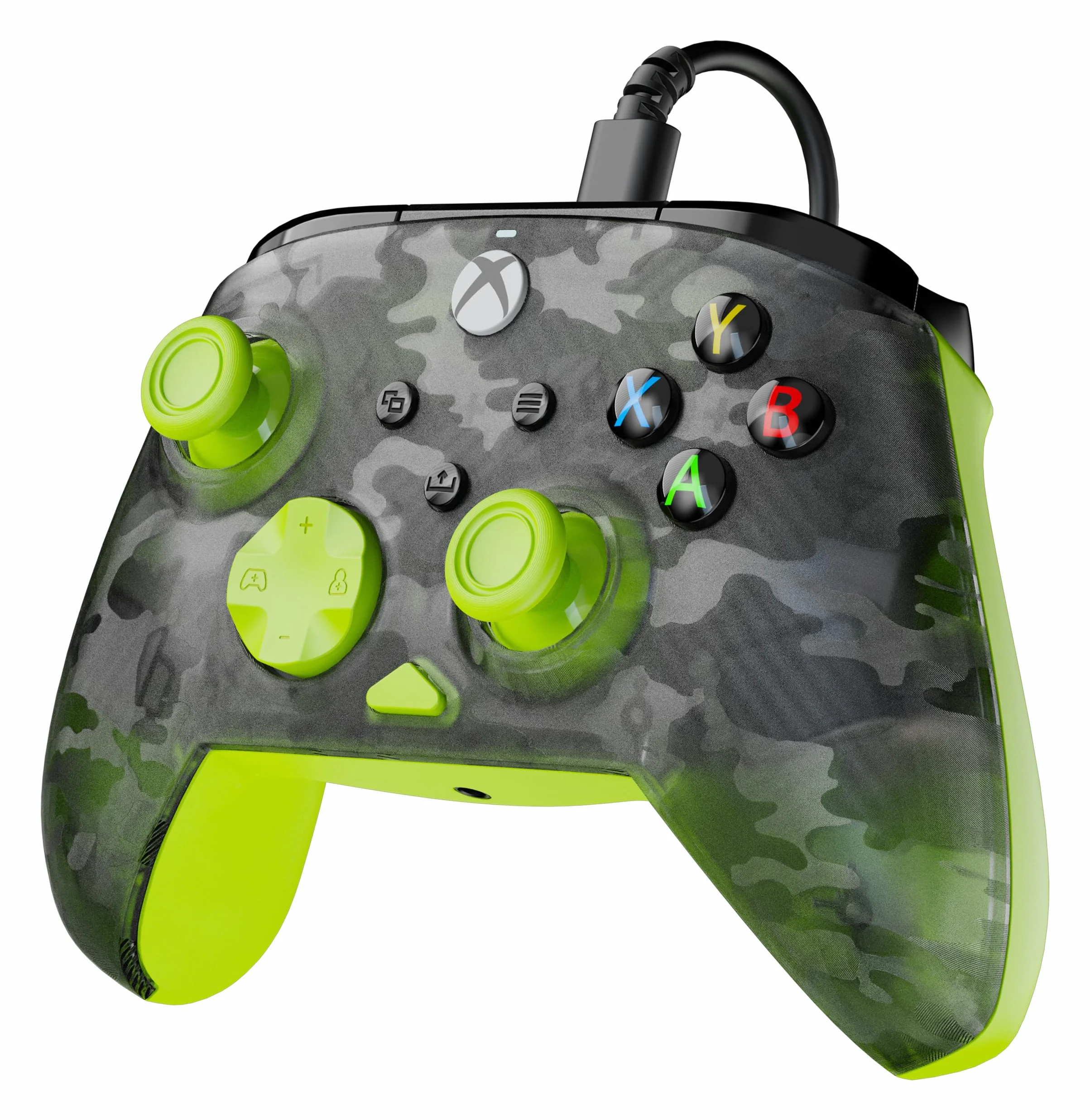 Turtle Beach Rematch Core Ghost Black Camo Yellow Wired Gaming Controller dla Xbox Series X S Xbox One PC