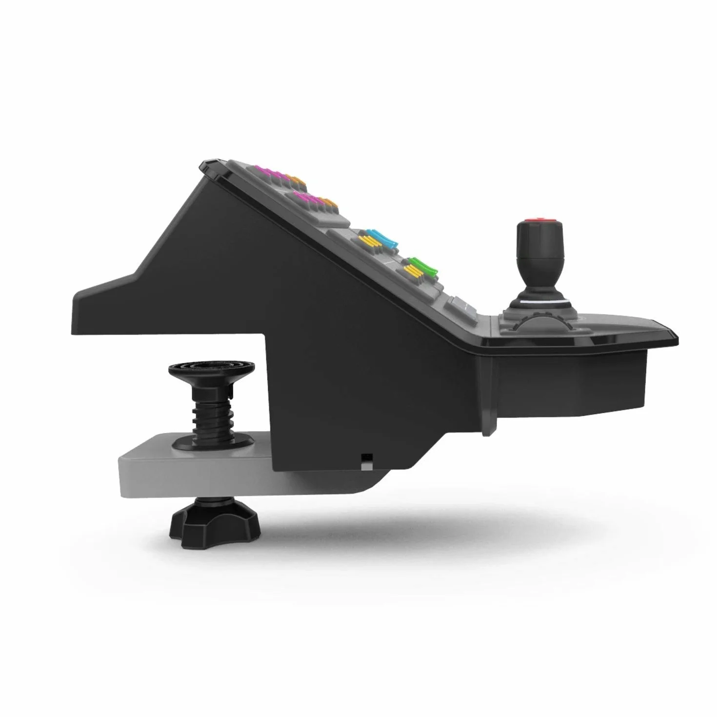 Logitech G Saitek Farm Sim Controller, Farming Simulator z pulpitem sterującym i kontrolerem, 25 programowalnych przycisków, Tempomat, regulacja gwintu śrubowego, złącze USB, PC/Mac/PS4, czarny