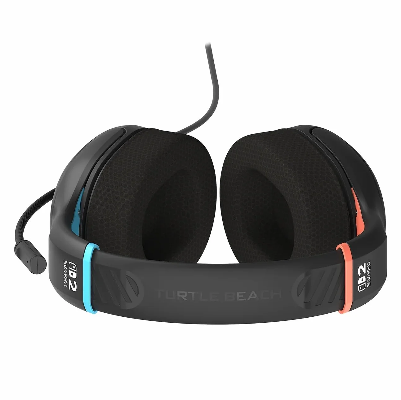 Turtle Beach Przewodowy zestaw słuchawkowy do gier Airlite Fit oficjalny włączony do Nintendo Switch 2, 1 i OLED, czarny