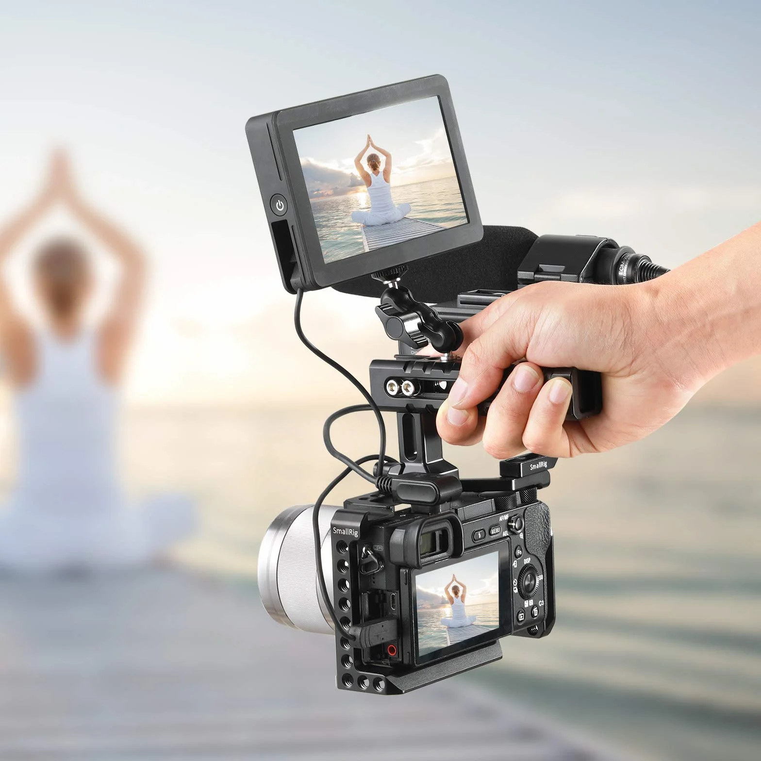 SMALLRIG Uniwersalne ramię Magic Arm z małą głowicą kulową - 2157