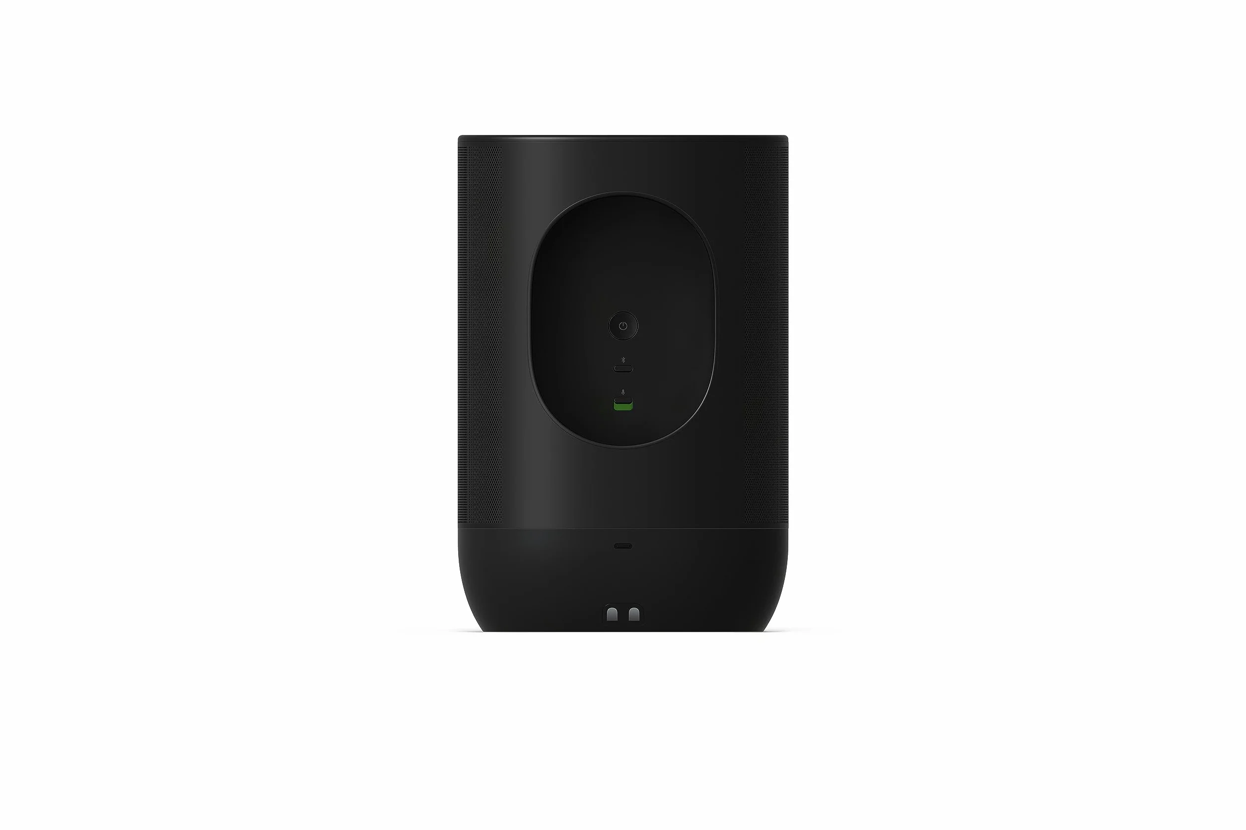 Sonos Move 2 | Bezprzewodowy głośnik przenośny z Wi-Fi, Bluetooth, Amazon Alexą, 24 godzinami pracy na akumulatorze, indukcyjną podstawą ładującą - Czarny