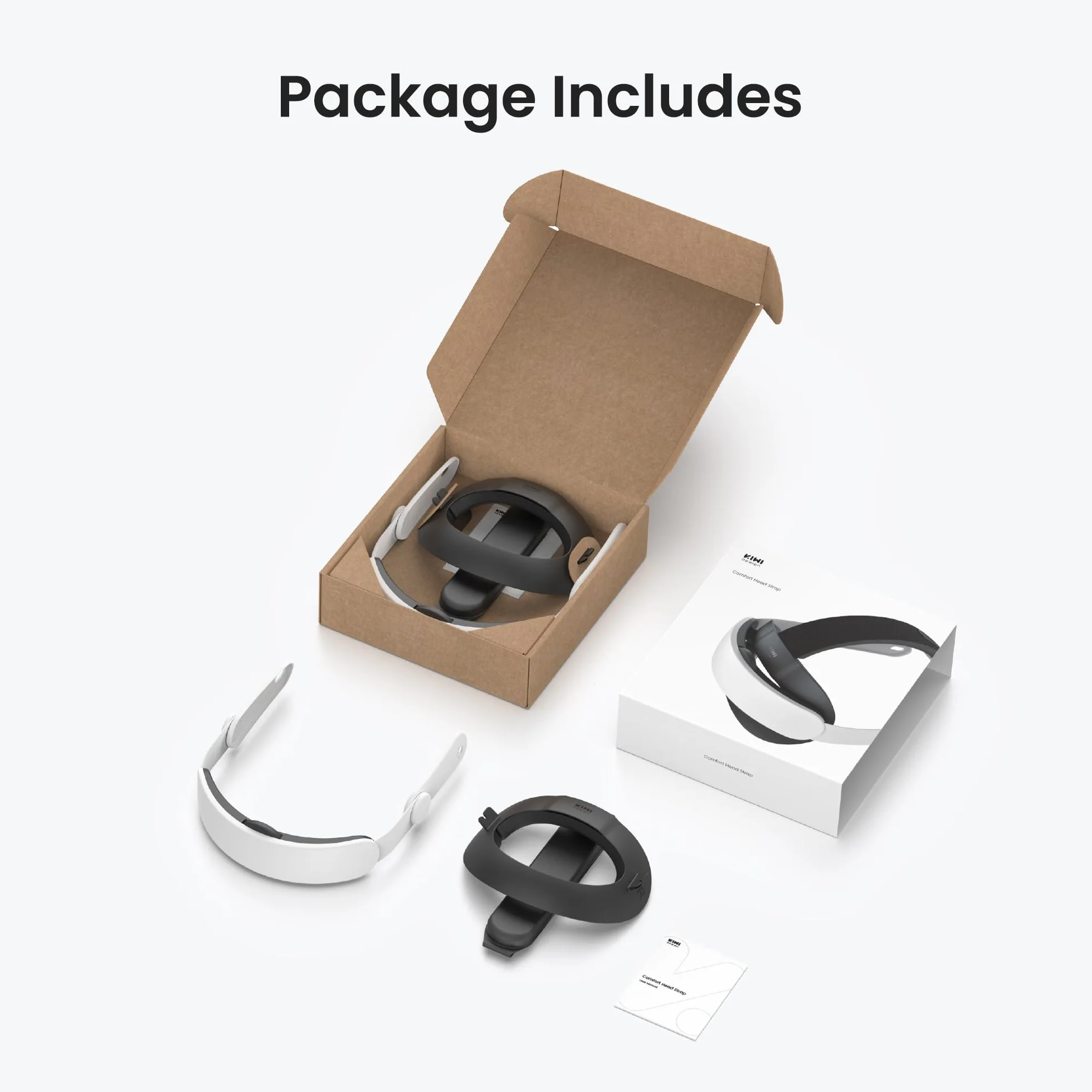 KIWI design K4 Comfort Pasek na głowę kompatybilny z Quest 3