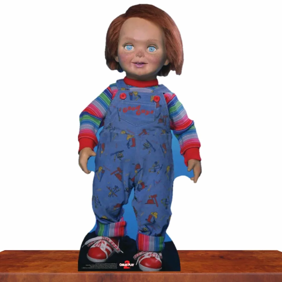 Star Cutouts Ltd SC1326 Good Guys lalka Chucky dziecięca zabawa idealna na Halloween, przyjaciół i fanów