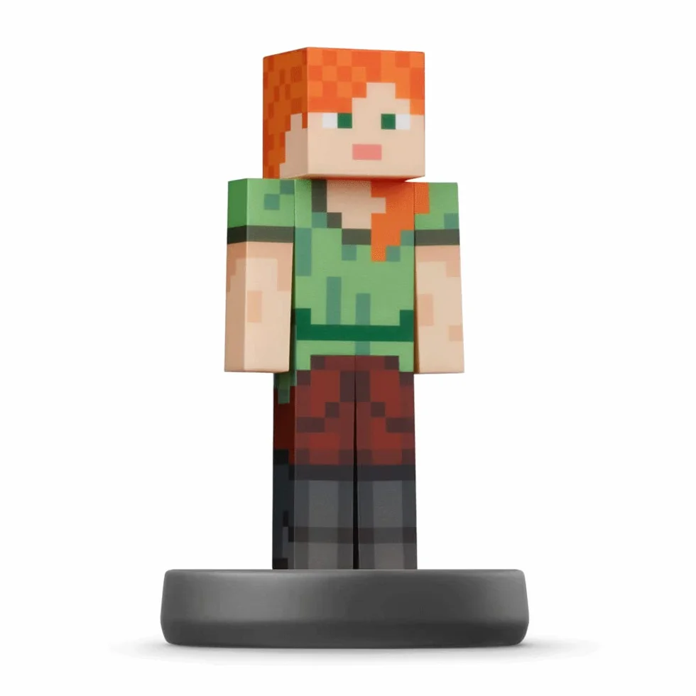 Nintendo amiibo Steve & Alex Super Smash Bros Personnage de jeu interactif