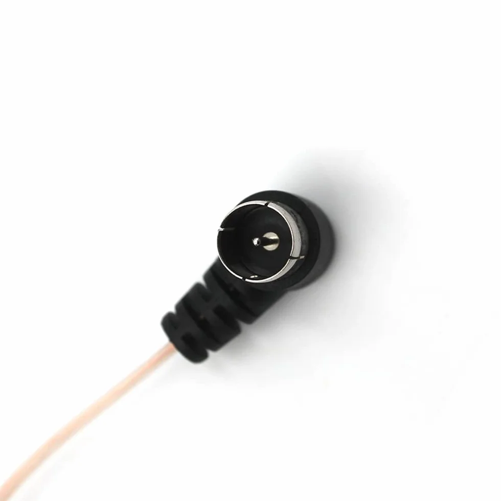 DollaTek Antena radiowa FM, wtyczka TV na wtyczkę F, adapter z przedłużaczem 2 m do radia Onkyo Sherwood Marantz Pioneer Oenon
