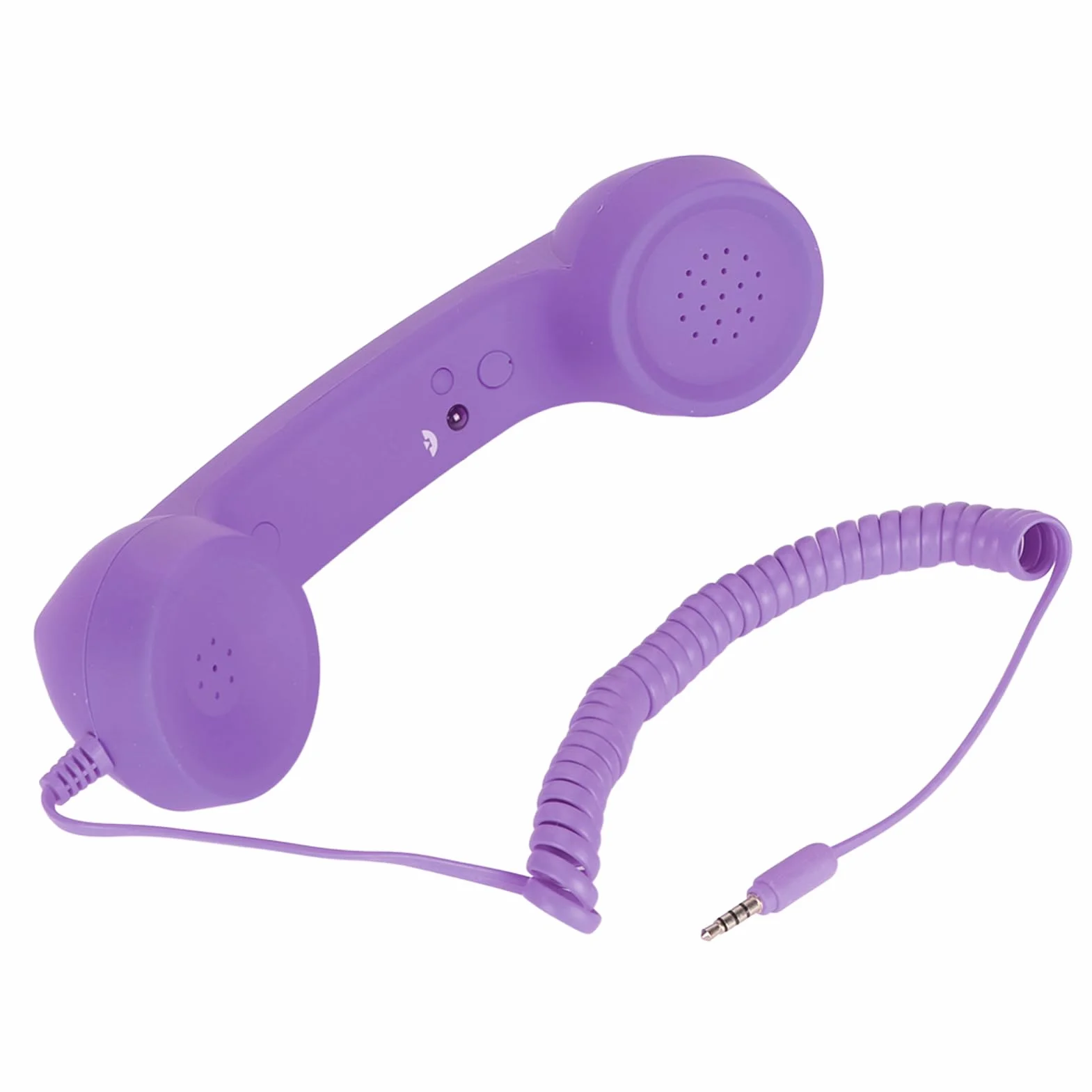 Słuchawka do Telefonu Komórkowego, 3,5 Mm Przewodowa Słuchawka Telefoniczna w Stylu Retro z Adapterem USB C, Odporna na Promieniowanie Zabytkowa Słuchawka Telefoniczna do