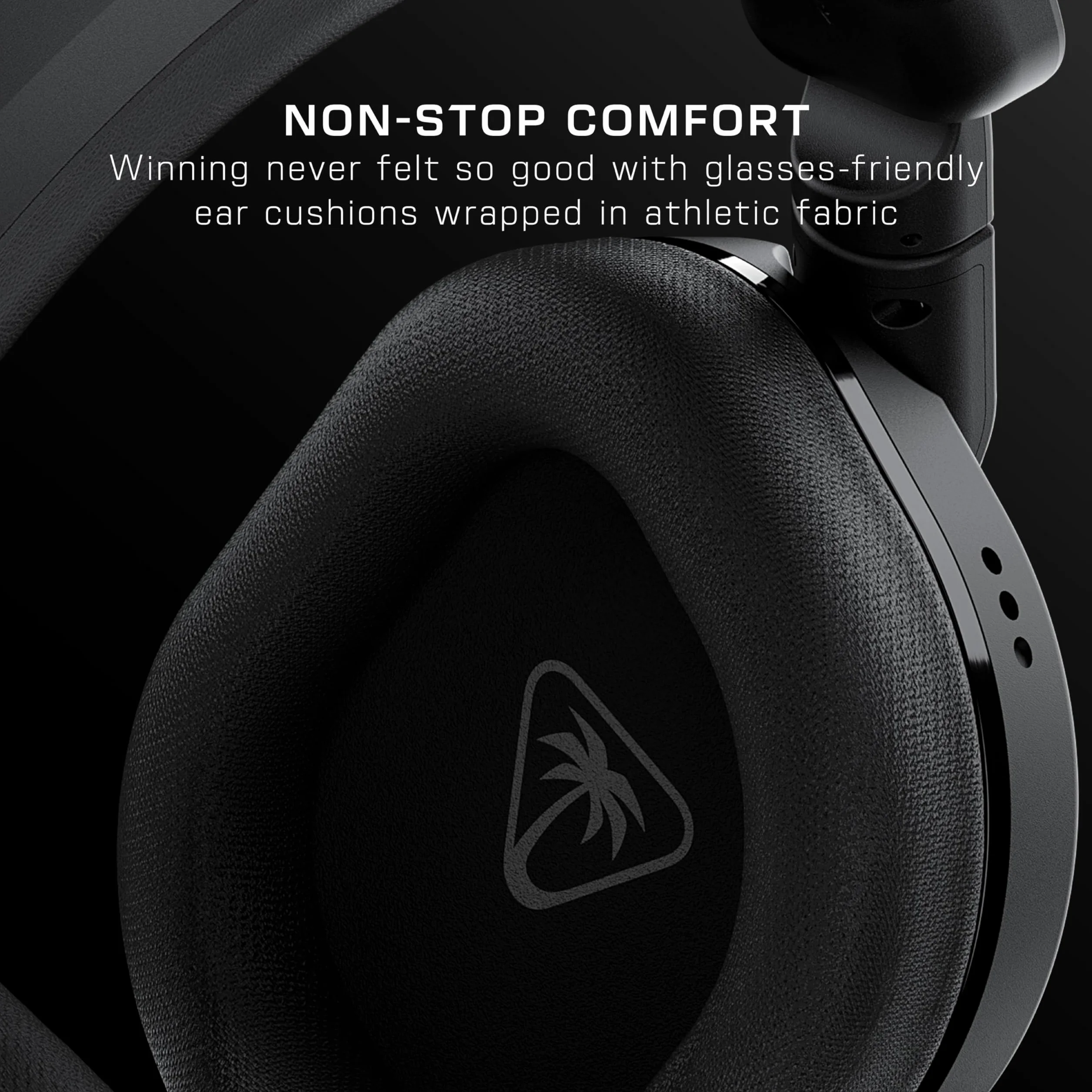Turtle Beach Stealth 600 Czarny PC Bezprzewodowe Słuchawki Gamingowe w/ 80hr Bateria, Przetworniki 50mm & Bluetooth na PC, PS5, PS4, Nintendo Switch and Mobile