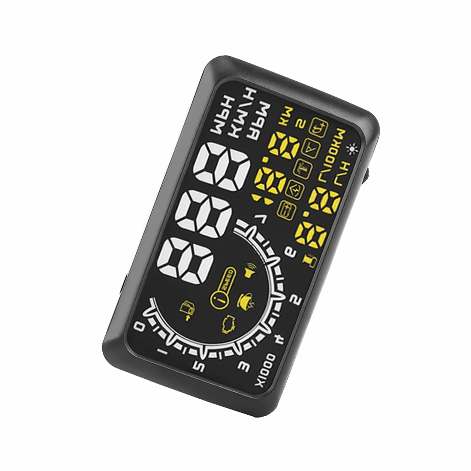 Wyświetlacz Head Up Wielofunkcyjny Auto Car OBD II HUD Wyświetlacz Head Up 5.5 ''Ekran Projektor LED System Ostrzegania o Prędkości,wystawa samochodu