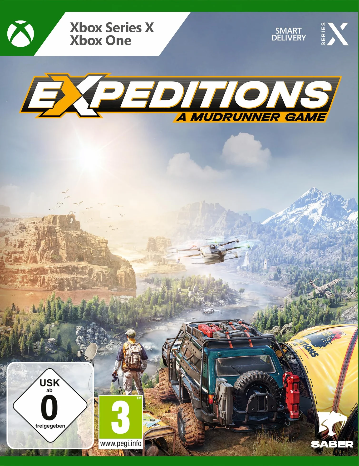 Saber Interactive Ekspedycje: gra MudRunner (Xbox One / Xbox Series X)