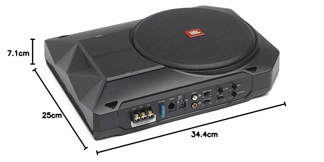 Harman Basspro Sl2 Subwoofer Samochodowy, Czarny, 125 W