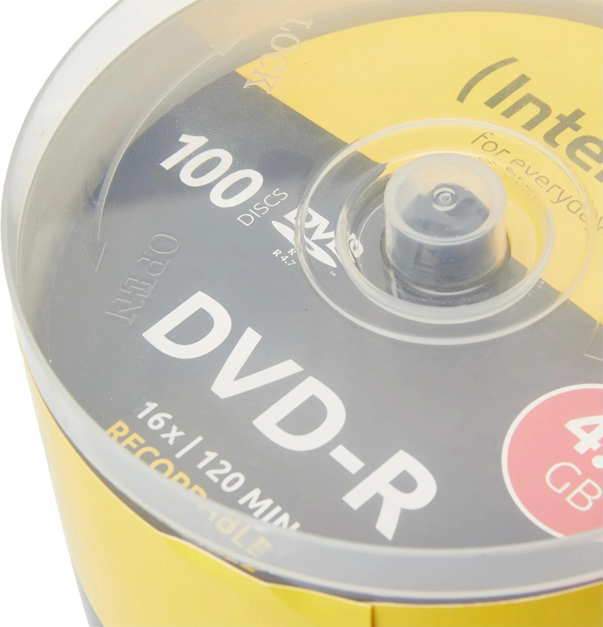 Intenso 4101156 DVD-R 16 x 100 sztuk pudełko na ciasta