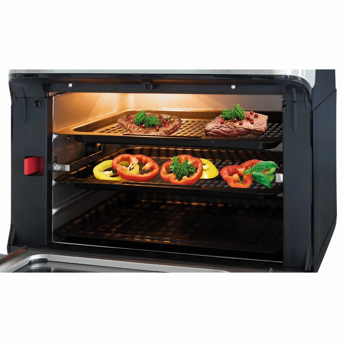 ProfiCook frytkownica na gorące powietrze 11L 1500W 200°C stal nierdzewna LED