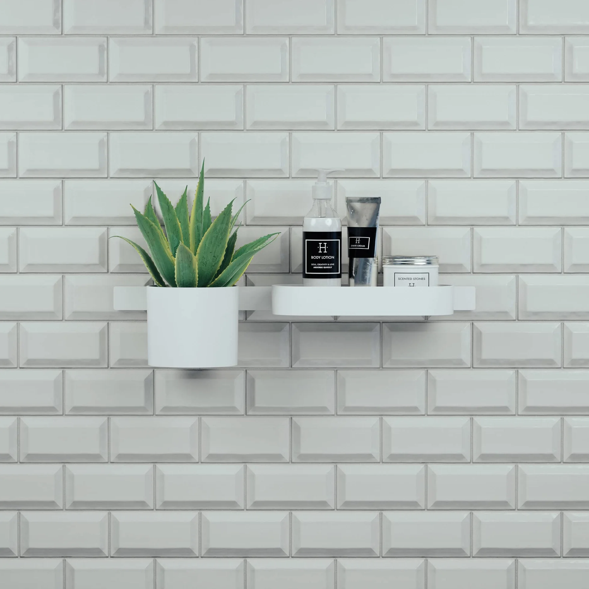 hansgrohe WallStoris - kubek na szczoteczki do zębów, uchwyt na szczoteczki do zębów bez wiercenia, akcesoria łazienkowe, matowa biel