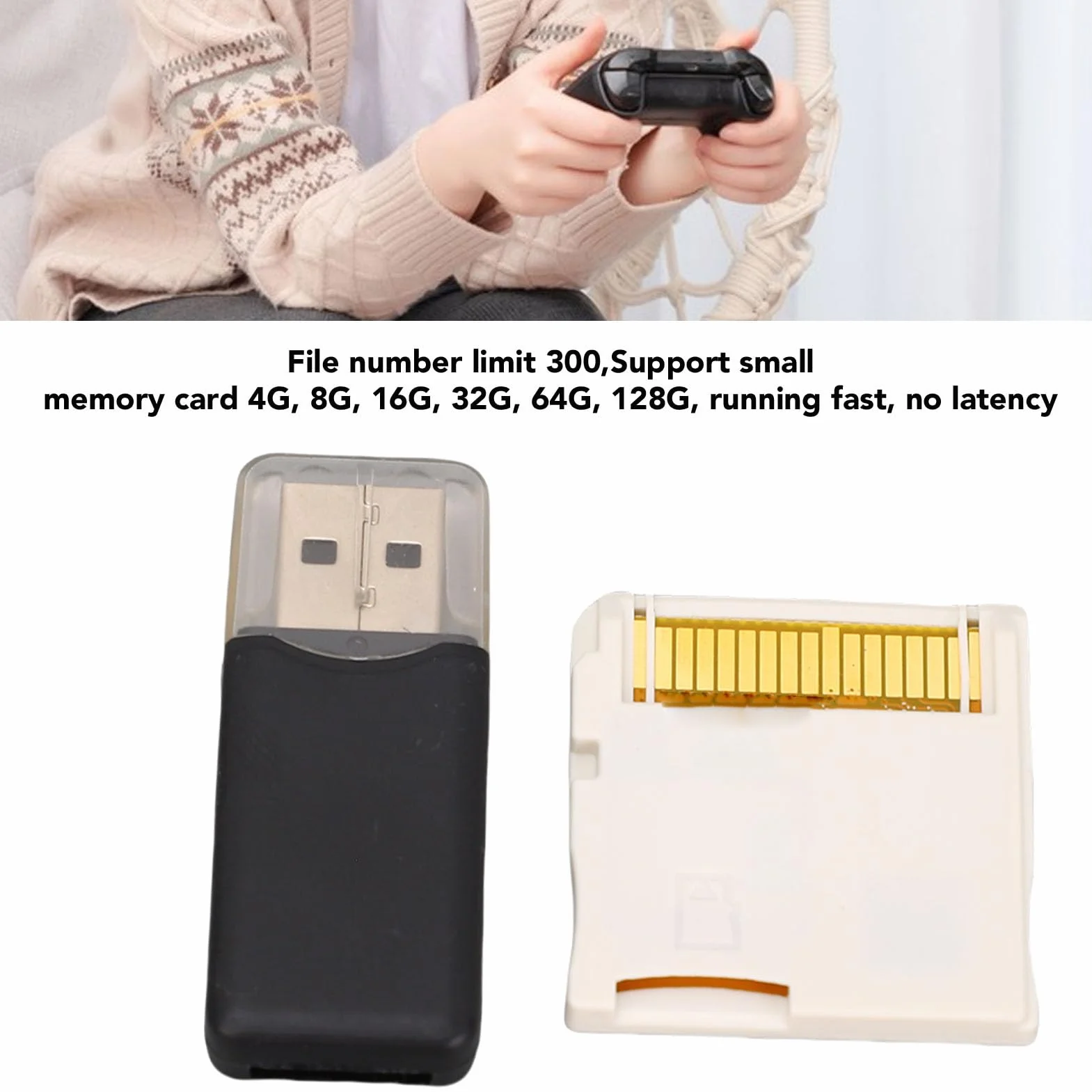Tosuny Flashcart dla 3DS/2DS XL/NDS, Chip ASIC, Karta Flash Gier Wideo, Kompatybilny z NDSI/NDSL/NOWY 3DS (WHITE)